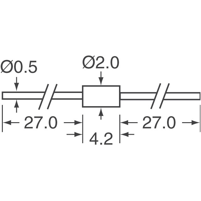 DKA502N5 Amphenol Thermometrics  Temperature Sensors - NTC Thermistors